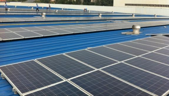 北方工业1MWp光伏发电项目