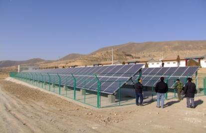 陇西移民新村光储互补独立供电项目